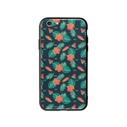 Coque Pour iPhone 6S Plus Été Floral - Coque Wiqeo 5€-10€, Estelle Adam, Feuilles, Fleur, iPhone 6S Plus, Motif Wiqeo, Déstockeur de Coques Pour iPhone