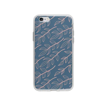 Coque Pour iPhone 6S Plus Feuillage - Coque Wiqeo 5€-10€, Estelle Adam, Feuilles, iPhone 6S Plus, Motif Wiqeo, Déstockeur de Coques Pour iPhone