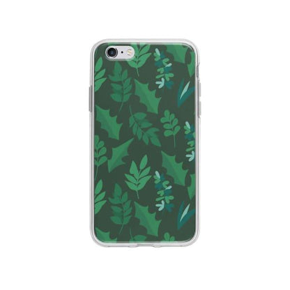 Coque Pour iPhone 6S Plus Feuilles d'hiver - Coque Wiqeo 5€-10€, Estelle Adam, Feuilles, iPhone 6S Plus, Motif Wiqeo, Déstockeur de Coques Pour iPhone