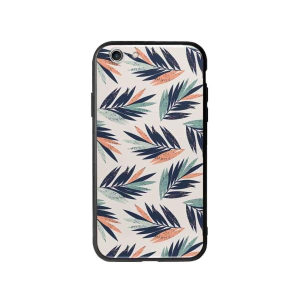 Coque Pour iPhone 6S Plus Feuilles Tropicales - Coque Wiqeo 5€-10€, Estelle Adam, Feuilles, iPhone 6S Plus, Motif Wiqeo, Déstockeur de Coques Pour iPhone