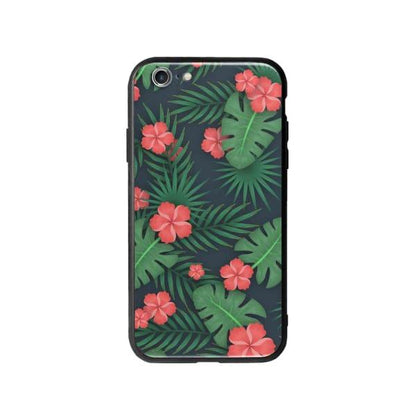 Coque Pour iPhone 6S Plus Flore Exotique - Coque Wiqeo 5€-10€, Estelle Adam, Feuilles, Fleur, iPhone 6S Plus, Motif Wiqeo, Déstockeur de Coques Pour iPhone