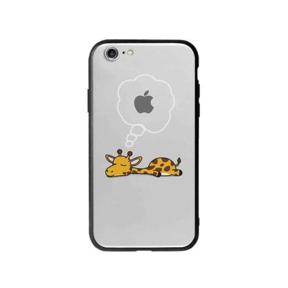 Coque Pour iPhone 6S Plus Girafe Endormie - Coque Wiqeo 5€-10€, Animaux, Estelle Adam, Illustration, iPhone 6S Plus Wiqeo, Déstockeur de Coques Pour iPhone