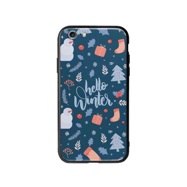 Coque Pour iPhone 6S Plus "Hello Winter" - Coque Wiqeo 5€-10€, Estelle Adam, iPhone 6S Plus, Motif Wiqeo, Déstockeur de Coques Pour iPhone