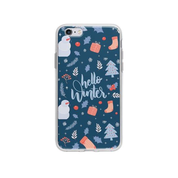 Coque Pour iPhone 6S Plus "Hello Winter" - Coque Wiqeo 5€-10€, Estelle Adam, iPhone 6S Plus, Motif Wiqeo, Déstockeur de Coques Pour iPhone