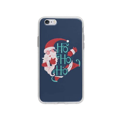 Coque Pour iPhone 6S Plus Ho Ho Ho Père Noël - Coque Wiqeo 5€-10€, Estelle Adam, iPhone 6S Plus, Motif, Noël Wiqeo, Déstockeur de Coques Pour iPhone