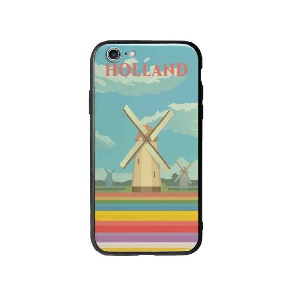 Coque Pour iPhone 6S Plus Hollande - Coque Wiqeo 5€-10€, Illustration, iPhone 6S Plus, Robert Guillory, Voyage Wiqeo, Déstockeur de Coques Pour iPhone