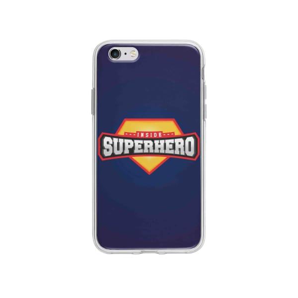 Coque Pour iPhone 6S Plus "Inside Superhero" - Coque Wiqeo 5€-10€, Estelle Adam, Illustration, iPhone 6S Plus Wiqeo, Déstockeur de Coques Pour iPhone