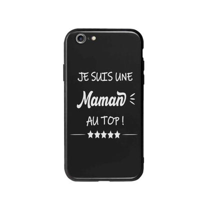 Coque Pour iPhone 6S Plus "Maman au Top" - Coque Wiqeo 5€-10€, Géraud Fournier, iPhone 6S Plus, Mignon Wiqeo, Déstockeur de Coques Pour iPhone