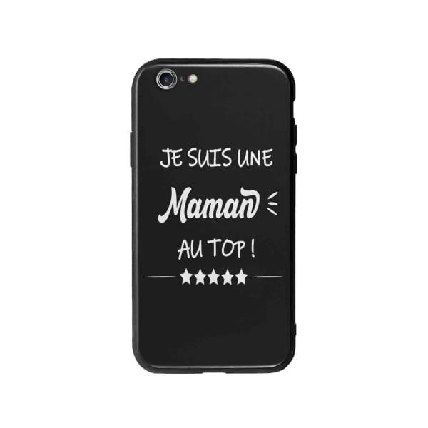 Coque Pour iPhone 6S Plus "Maman au Top" - Coque Wiqeo 5€-10€, Géraud Fournier, iPhone 6S Plus, Mignon Wiqeo, Déstockeur de Coques Pour iPhone