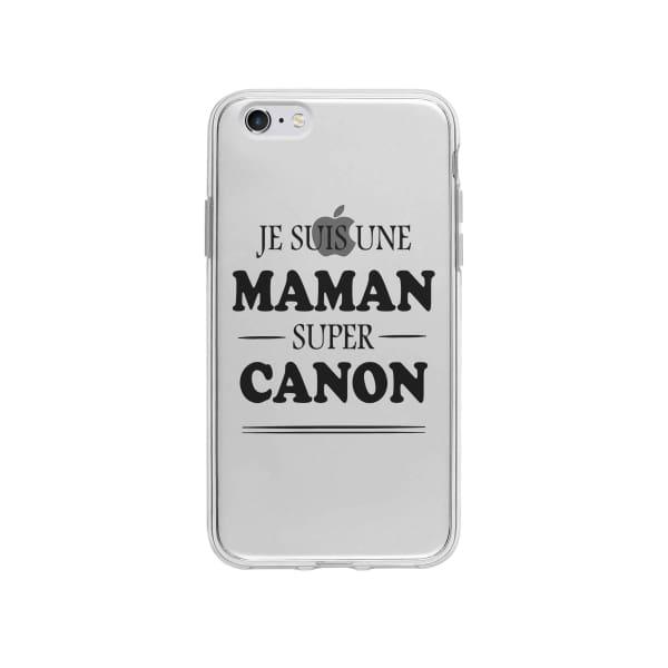 Coque Pour iPhone 6S Plus "Maman Canon" - Coque Wiqeo 5€-10€, Géraud Fournier, iPhone 6S Plus, Mignon Wiqeo, Déstockeur de Coques Pour iPhone