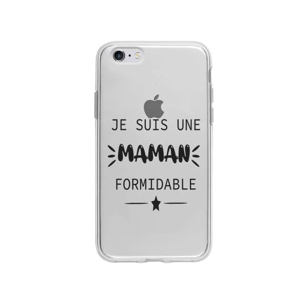 Coque Pour iPhone 6S Plus "Maman Formidable" - Coque Wiqeo 5€-10€, Géraud Fournier, iPhone 6S Plus, Mignon Wiqeo, Déstockeur de Coques Pour iPhone