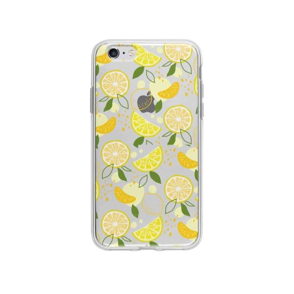 Coque Pour iPhone 6S Plus Motif Citron - Coque Wiqeo 5€-10€, Estelle Adam, Illustration, iPhone 6S Plus, Motif Wiqeo, Déstockeur de Coques Pour iPhone