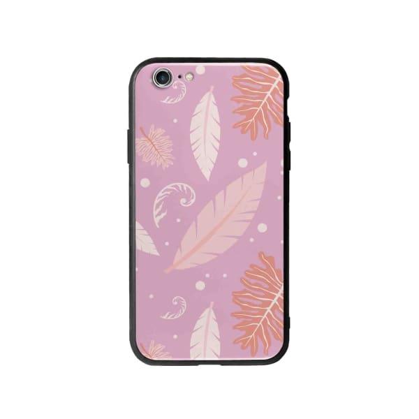 Coque Pour iPhone 6S Plus Nature Rose - Coque Wiqeo 5€-10€, Estelle Adam, Feuilles, iPhone 6S Plus, Motif Wiqeo, Déstockeur de Coques Pour iPhone