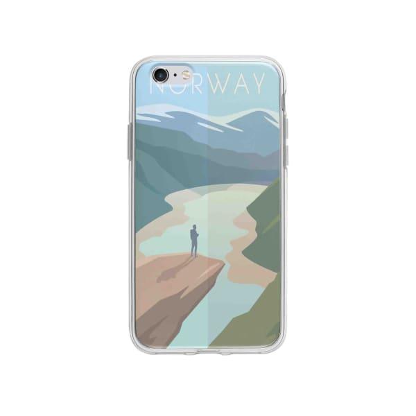 Coque Pour iPhone 6S Plus Norvège - Coque Wiqeo 5€-10€, Illustration, iPhone 6S Plus, Robert Guillory, Voyage Wiqeo, Déstockeur de Coques Pour iPhone