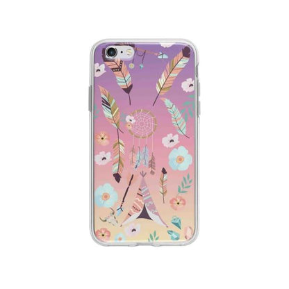 Coque Pour iPhone 6S Plus Ornements Boho - Coque Wiqeo 5€-10€, Estelle Adam, Illustration, iPhone 6S Plus Wiqeo, Déstockeur de Coques Pour iPhone