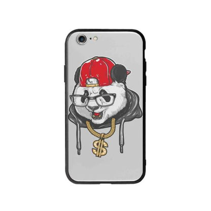 Coque Pour iPhone 6S Plus Panda Hiphop - Coque Wiqeo 5€-10€, Animaux, Estelle Adam, Illustration, iPhone 6S Plus Wiqeo, Déstockeur de Coques Pour iPhone