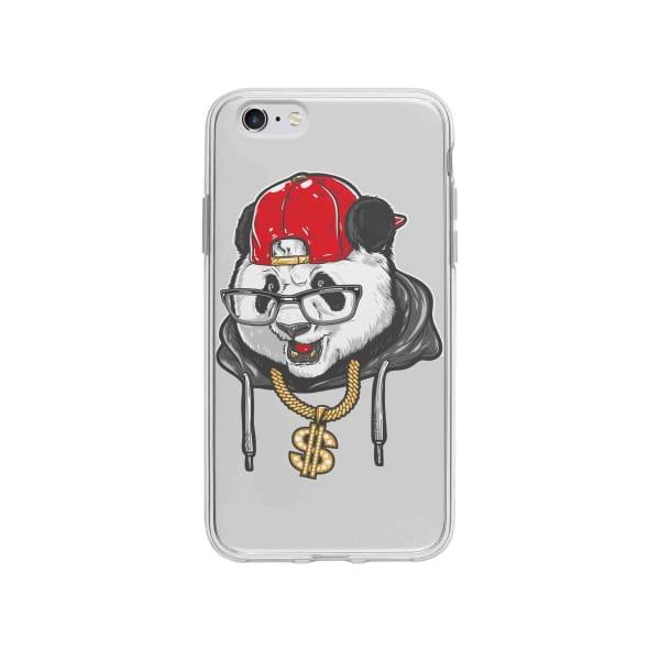 Coque Pour iPhone 6S Plus Panda Hiphop - Coque Wiqeo 5€-10€, Animaux, Estelle Adam, Illustration, iPhone 6S Plus Wiqeo, Déstockeur de Coques Pour iPhone