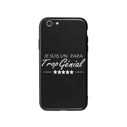 Coque Pour iPhone 6S Plus "Papa Génial" - Coque Wiqeo 5€-10€, Estelle Adam, iPhone 6S Plus, Motif Wiqeo, Déstockeur de Coques Pour iPhone