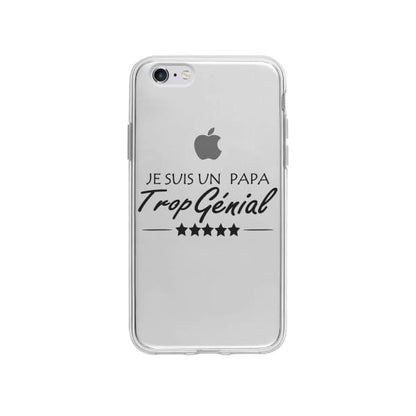 Coque Pour iPhone 6S Plus "Papa Génial" - Coque Wiqeo 5€-10€, Estelle Adam, iPhone 6S Plus, Motif Wiqeo, Déstockeur de Coques Pour iPhone