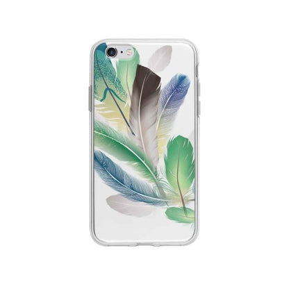 Coque Pour iPhone 6S Plus Plumes - Coque Wiqeo 5€-10€, Estelle Adam, Illustration, iPhone 6S Plus Wiqeo, Déstockeur de Coques Pour iPhone