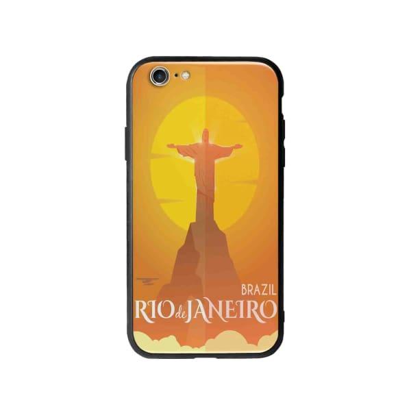 Coque Pour iPhone 6S Plus Rio de Janeiro - Coque Wiqeo 5€-10€, Estelle Adam, Illustration, iPhone 6S Plus, Voyage Wiqeo, Déstockeur de Coques Pour iPhone