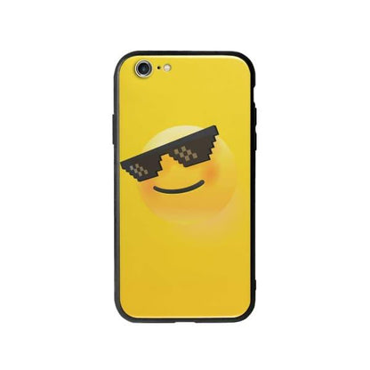 Coque Pour iPhone 6S Plus Smiley Lunettes - Coque Wiqeo 5€-10€, Estelle Adam, Illustration, iPhone 6S Plus, Motif Wiqeo, Déstockeur de Coques Pour iPhone