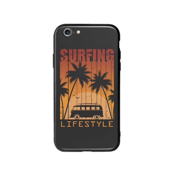 Coque Pour iPhone 6S Plus "Surfing Lifestyle" - Coque Wiqeo 5€-10€, Estelle Adam, Illustration, iPhone 6S Plus, Motif Wiqeo, Déstockeur de Coques Pour iPhone