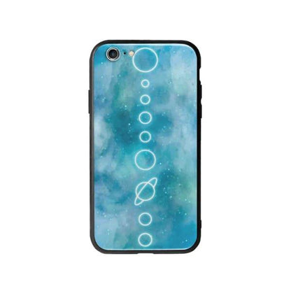 Coque Pour iPhone 6S Plus Système Solaire Néon - Coque Wiqeo 5€-10€, Estelle Adam, Illustration, iPhone 6S Plus, Motif Wiqeo, Déstockeur de Coques Pour iPhone