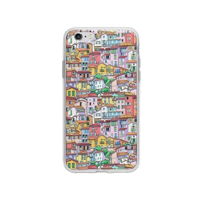 Coque Pour iPhone 6S Plus Ville - Coque Wiqeo 5€-10€, Estelle Adam, Illustration, iPhone 6S Plus Wiqeo, Déstockeur de Coques Pour iPhone