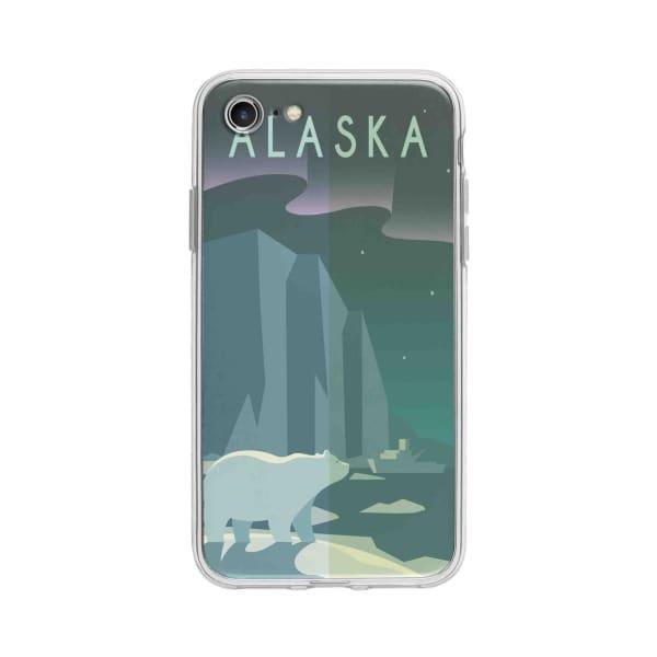 Coque Pour iPhone 7 Alaska - Coque Wiqeo 10€-15€, Estelle Adam, Illustration, iPhone 7, Voyage Wiqeo, Déstockeur de Coques Pour iPhone