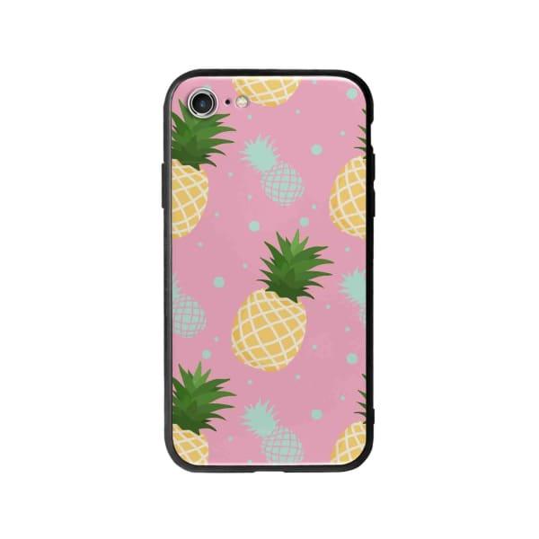 Coque Pour iPhone 7 Ananas - Coque Wiqeo 10€-15€, Estelle Adam, iPhone 7, Motif Wiqeo, Déstockeur de Coques Pour iPhone