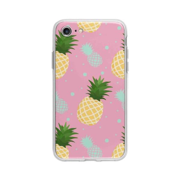 Coque Pour iPhone 7 Ananas - Coque Wiqeo 10€-15€, Estelle Adam, iPhone 7, Motif Wiqeo, Déstockeur de Coques Pour iPhone