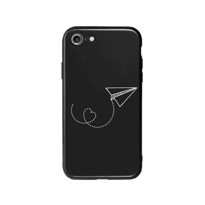 Coque Pour iPhone 7 Avion en Papier - Coque Wiqeo 10€-15€, Estelle Adam, Illustration, iPhone 7 Wiqeo, Déstockeur de Coques Pour iPhone