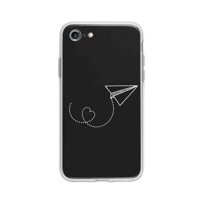 Coque Pour iPhone 7 Avion en Papier - Coque Wiqeo 10€-15€, Estelle Adam, Illustration, iPhone 7 Wiqeo, Déstockeur de Coques Pour iPhone