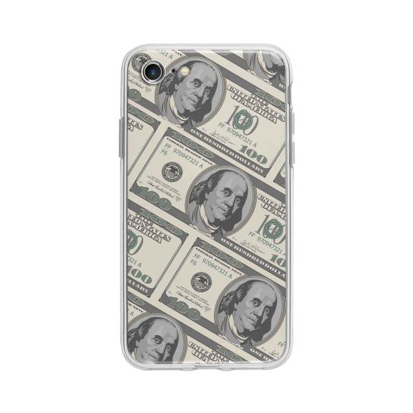 Coque Pour iPhone 7 Billets Dollars - Coque Wiqeo 10€-15€, Estelle Adam, Illustration, iPhone 7 Wiqeo, Déstockeur de Coques Pour iPhone