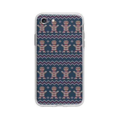 Coque Pour iPhone 7 Biscuit de Noël Tricoté - Coque Wiqeo 10€-15€, Estelle Adam, iPhone 7, Motif, Noël Wiqeo, Déstockeur de Coques Pour iPhone