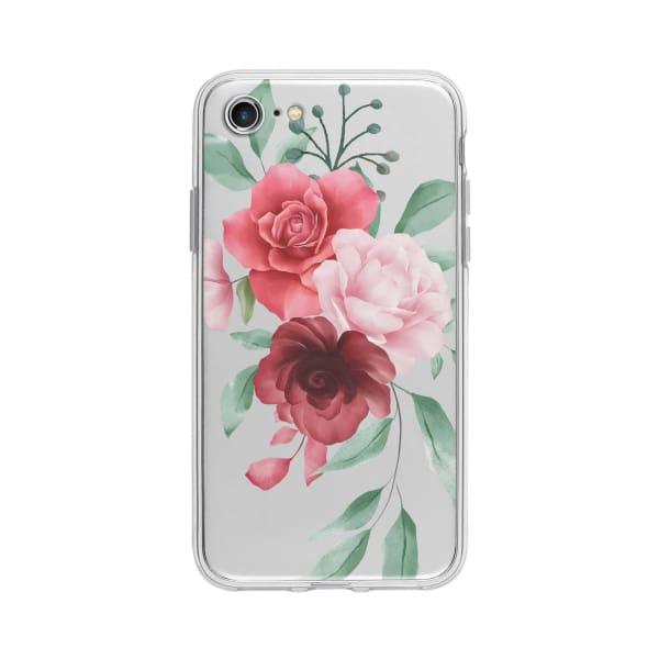 Coque Pour iPhone 7 Composition Florale - Coque Wiqeo 10€-15€, Albert Dupont, Fleur, iPhone 7 Wiqeo, Déstockeur de Coques Pour iPhone