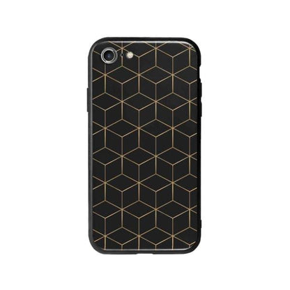 Coque Pour iPhone 7 Cubes et Hexagones - Coque Wiqeo 10€-15€, Estelle Adam, iPhone 7, Motif Wiqeo, Déstockeur de Coques Pour iPhone