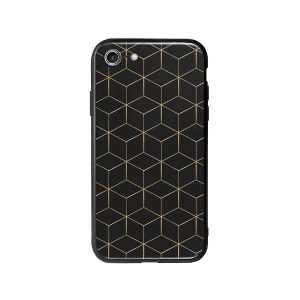 Coque Pour iPhone 7 Cubes et Hexagones - Coque Wiqeo 10€-15€, Estelle Adam, iPhone 7, Motif Wiqeo, Déstockeur de Coques Pour iPhone