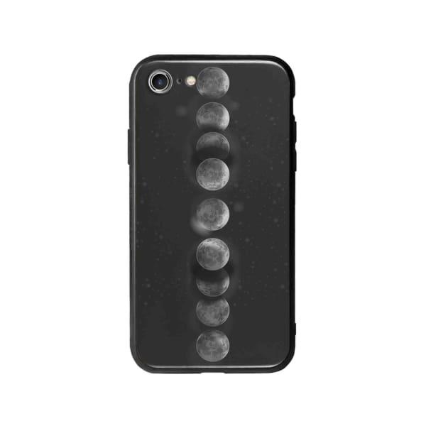 Coque Pour iPhone 7 Éclipse Lunaire - Coque Wiqeo 10€-15€, Estelle Adam, Illustration, iPhone 7 Wiqeo, Déstockeur de Coques Pour iPhone