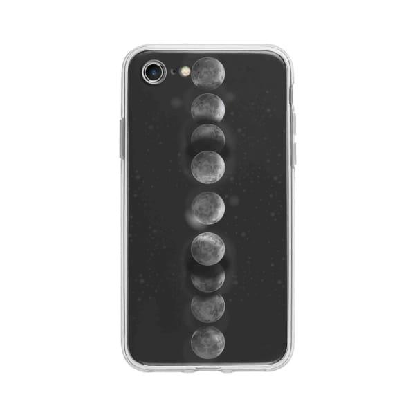 Coque Pour iPhone 7 Éclipse Lunaire - Coque Wiqeo 10€-15€, Estelle Adam, Illustration, iPhone 7 Wiqeo, Déstockeur de Coques Pour iPhone