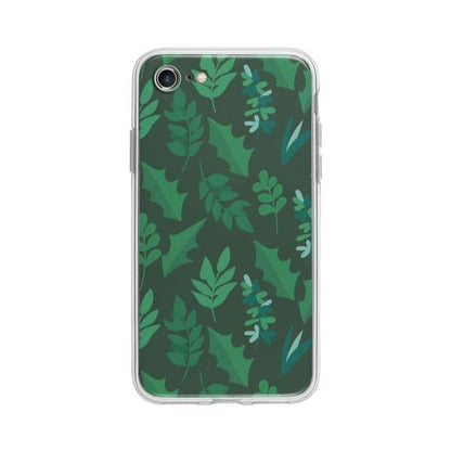 Coque Pour iPhone 7 Feuilles d'hiver - Coque Wiqeo 10€-15€, Estelle Adam, Feuilles, iPhone 7, Motif Wiqeo, Déstockeur de Coques Pour iPhone