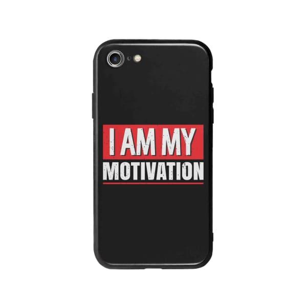 Coque Pour iPhone 7 "I Am My Motivation" - Coque Wiqeo 10€-15€, Estelle Adam, Illustration, iPhone 7 Wiqeo, Déstockeur de Coques Pour iPhone