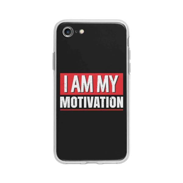 Coque Pour iPhone 7 "I Am My Motivation" - Coque Wiqeo 10€-15€, Estelle Adam, Illustration, iPhone 7 Wiqeo, Déstockeur de Coques Pour iPhone