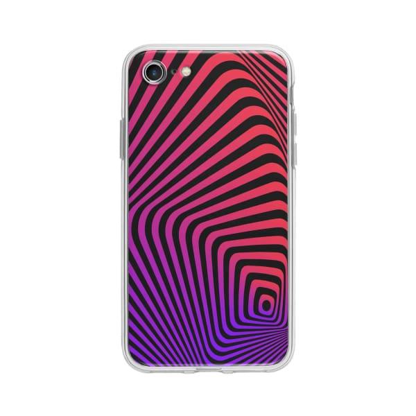 Coque Pour iPhone 7 Illusion Entortillée - Coque Wiqeo 10€-15€, Estelle Adam, iPhone 7, Motif Wiqeo, Déstockeur de Coques Pour iPhone