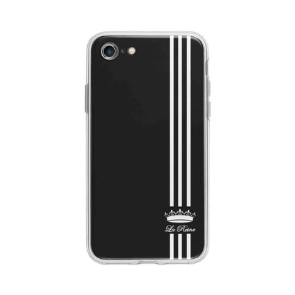 Coque Pour iPhone 7 La Reine - Coque Wiqeo 10€-15€, Estelle Adam, iPhone 7, Motif Wiqeo, Déstockeur de Coques Pour iPhone