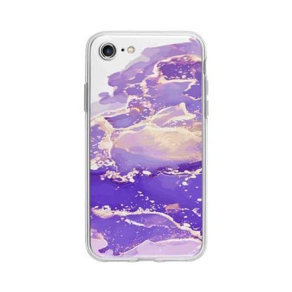 Coque Pour iPhone 7 Liquide Mauve - Coque Wiqeo 10€-15€, Estelle Adam, iPhone 7, Motif Wiqeo, Déstockeur de Coques Pour iPhone