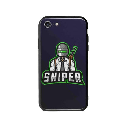 Coque Pour iPhone 7 Mascotte Sniper - Coque Wiqeo 10€-15€, Estelle Adam, Illustration, iPhone 7 Wiqeo, Déstockeur de Coques Pour iPhone