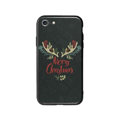 Coque Pour iPhone 7 "Merry Christmas" - Coque Wiqeo 10€-15€, Estelle Adam, Illustration, iPhone 7 Wiqeo, Déstockeur de Coques Pour iPhone