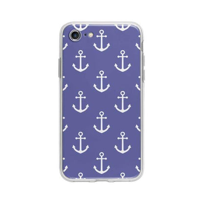 Coque Pour iPhone 7 Motif Ancres - Coque Wiqeo 10€-15€, Estelle Adam, iPhone 7, Motif Wiqeo, Déstockeur de Coques Pour iPhone